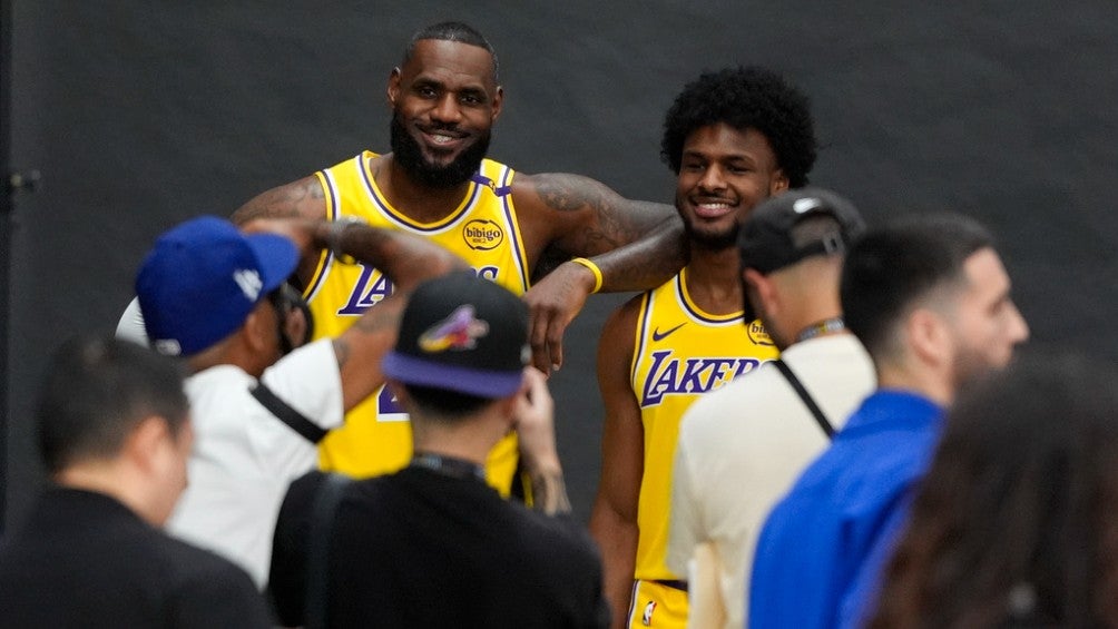 Bronny Y LeBron James