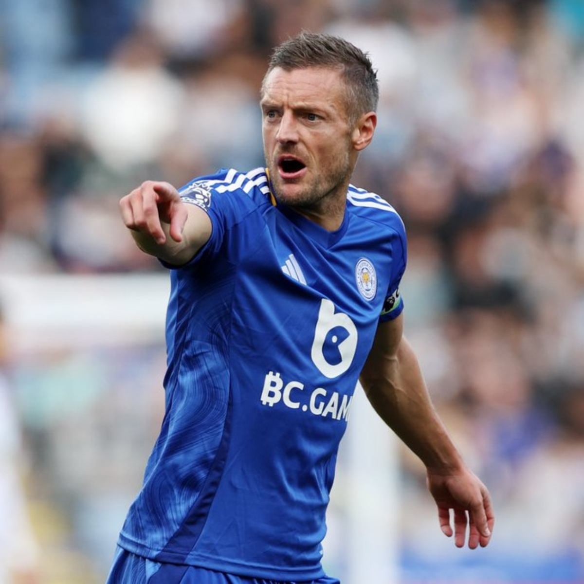 Vardy en el juego de este sábado 