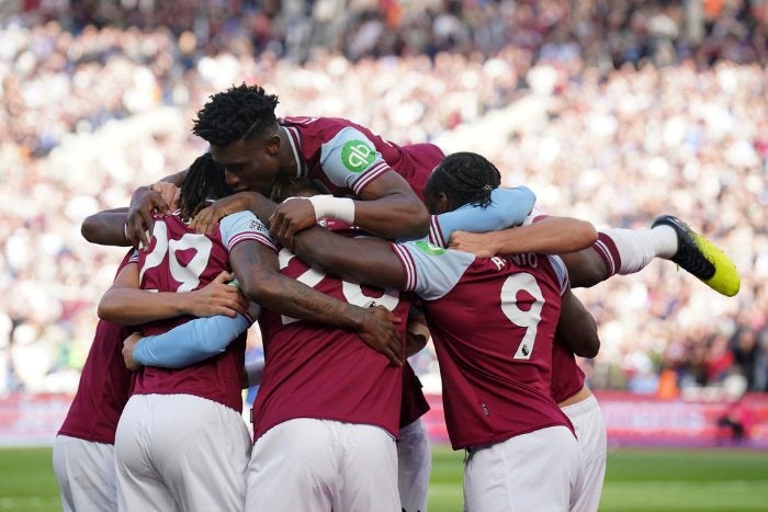 West Ham goléo 4-1 a Ipswich Town