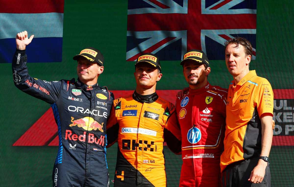 Verstappen, Norris y Leclerc están en el Top 3 del campeonato 