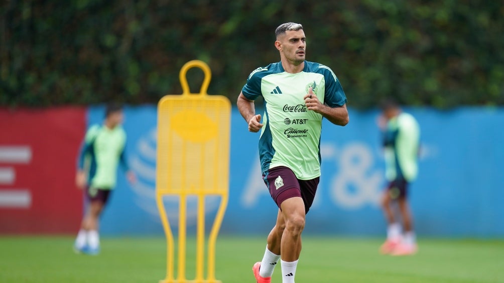 Germán Berterame ya viste los colores de la Selección Mexicana 