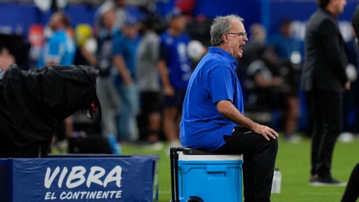 Marcelo Bielsa durante la Copa América 