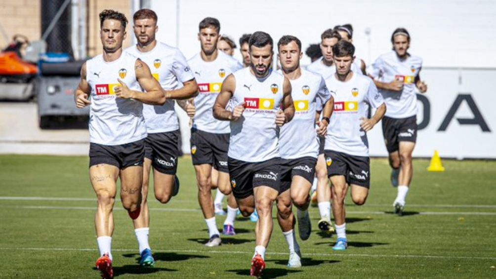 Entrenamiento del Valencia