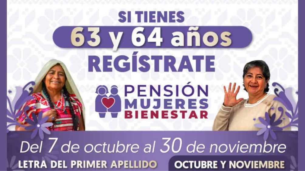 Pensión Mujeres 60 a 64 años: Estas mujeres ya pueden inscribirse para recibir 3 mil pesos bimestrales