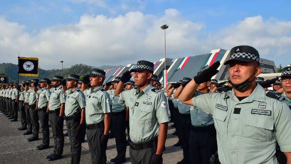 García Harfuch negó que el país esté militarizado por la Guardia Nacional. 