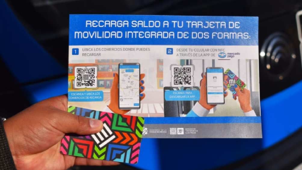 También con esta App CDMX puedes recargar tu Tarjeta MI desde el celular. 