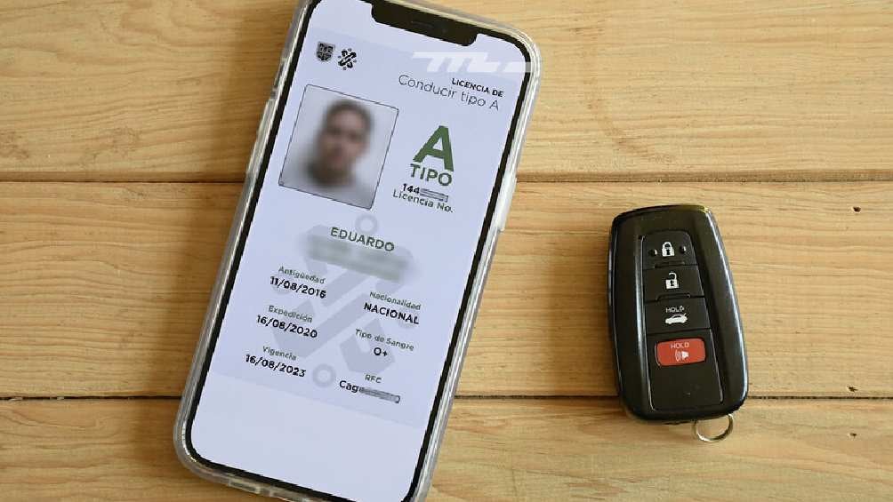 Mediante esta app puedes llevar en tu celular la licencia de conducir digital. 