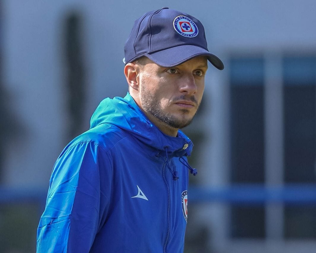 Anselmi en un entrenamiento 