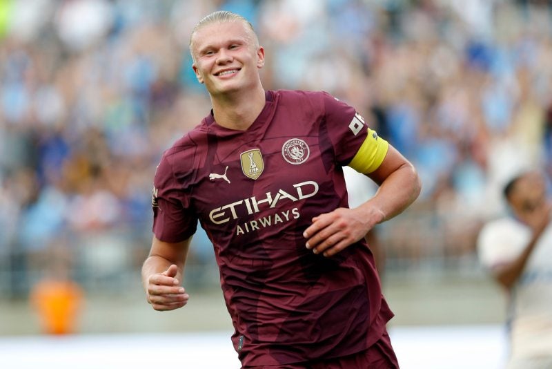 Erling Haaland, delantero del Manchester City