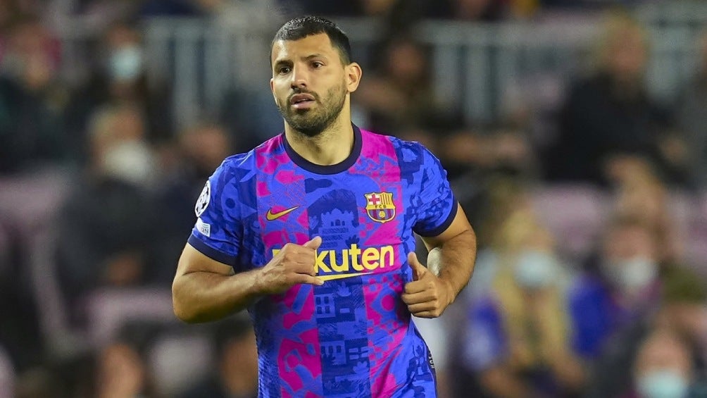 Kun Agüero solo disputó cinco partidos con Barcelona