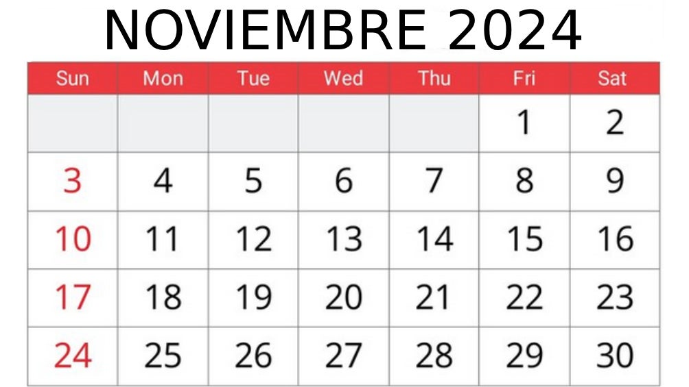 Lo primero que viene en el calendario es el Día de Muertos.