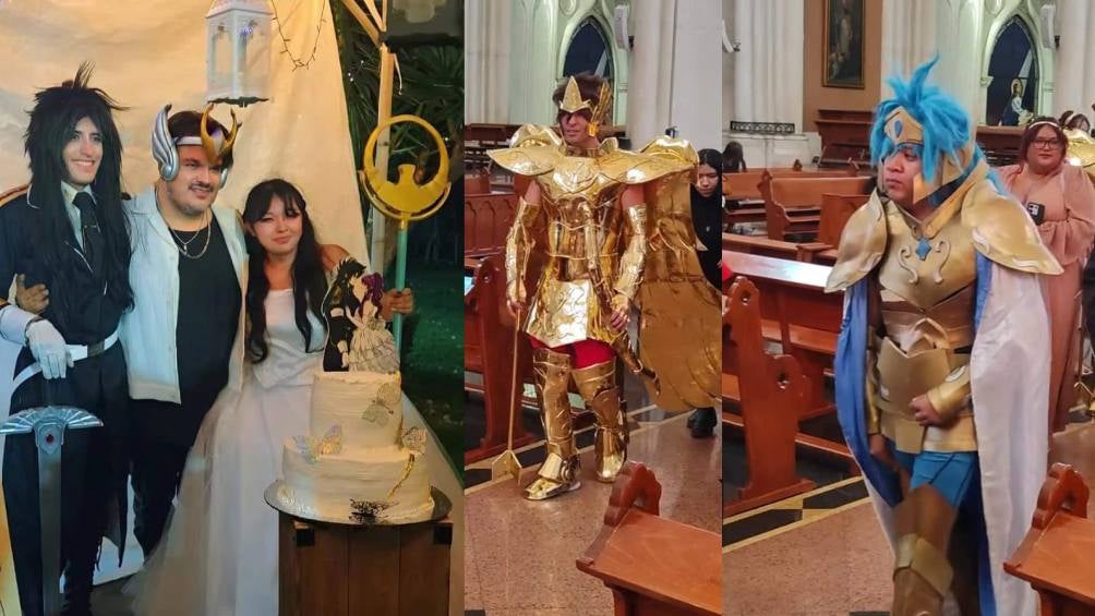 Boda al estilo Los Caballeros del Zodiaco