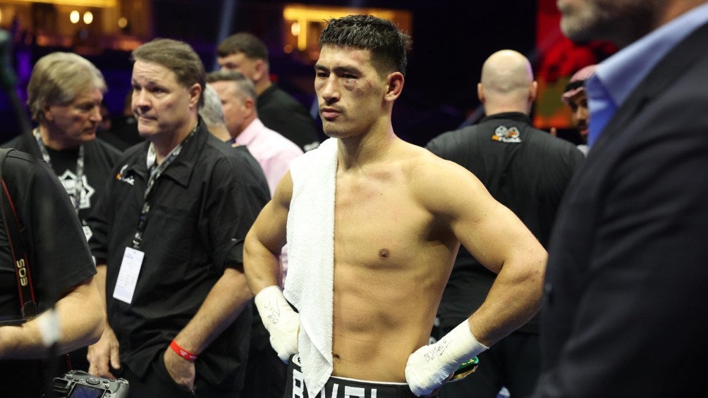 Bivol al terminar el combate