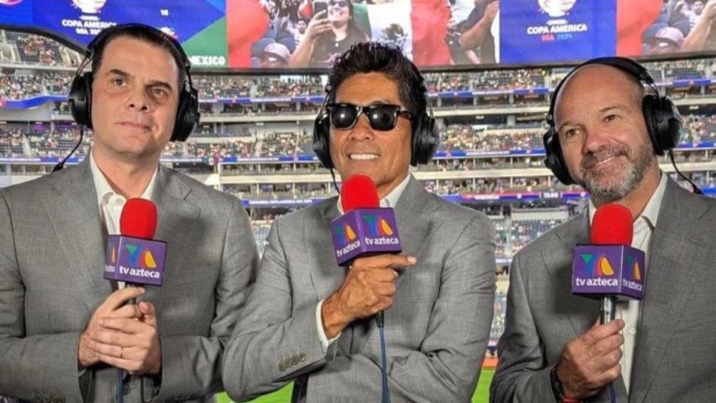 Martinoli, Campos y Luis García, cronistas de TV Azteca