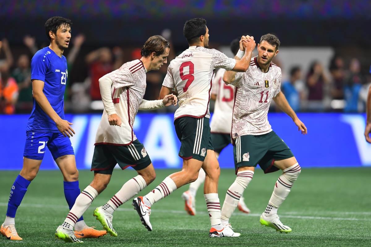 El último gol de Jiménez con el Tri fue ante Uzbekistán 