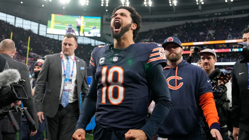 Caleb Williams comandó victoria de Bears