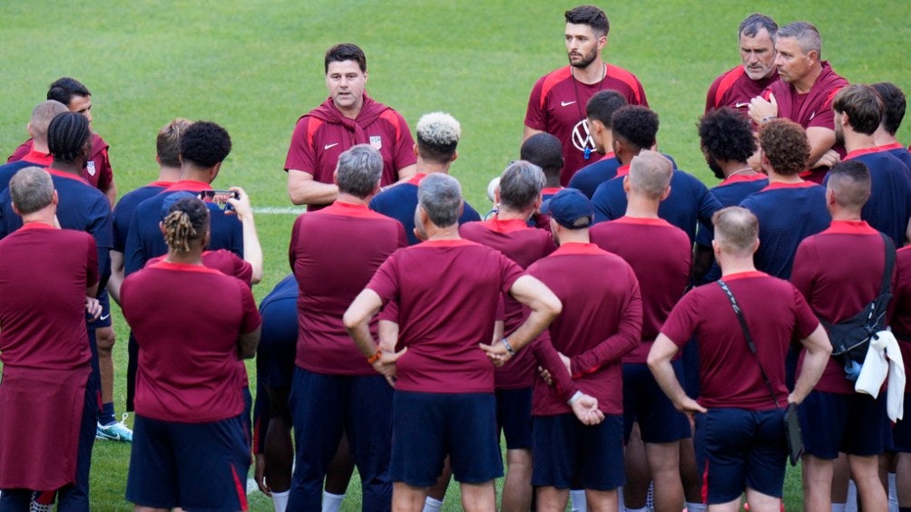 Pochettino ya entrena con Estados Unidos en Guadalajara