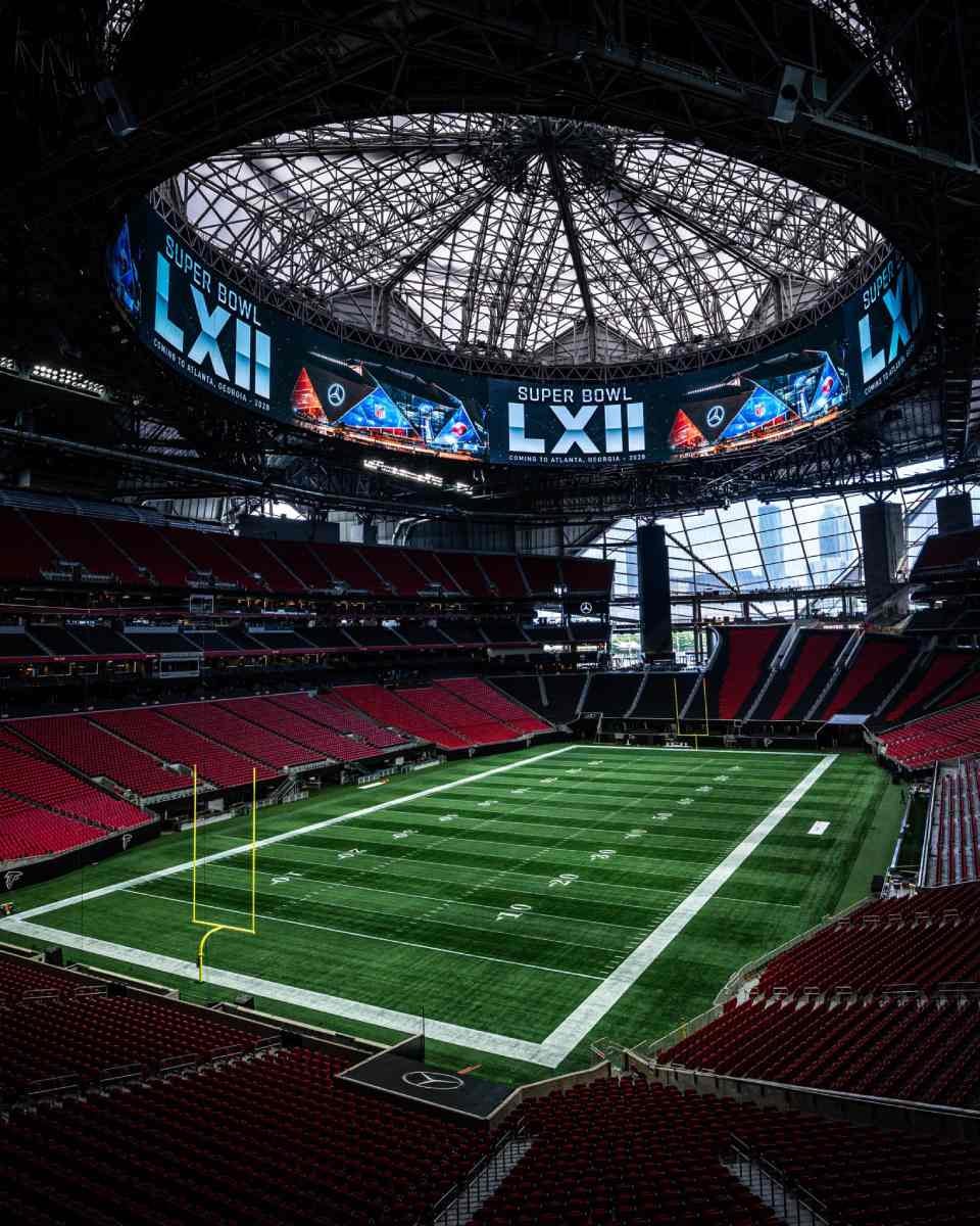 Será la segunda ocasión que el Mercedes-Benz Stadium reciba un Super Bowl