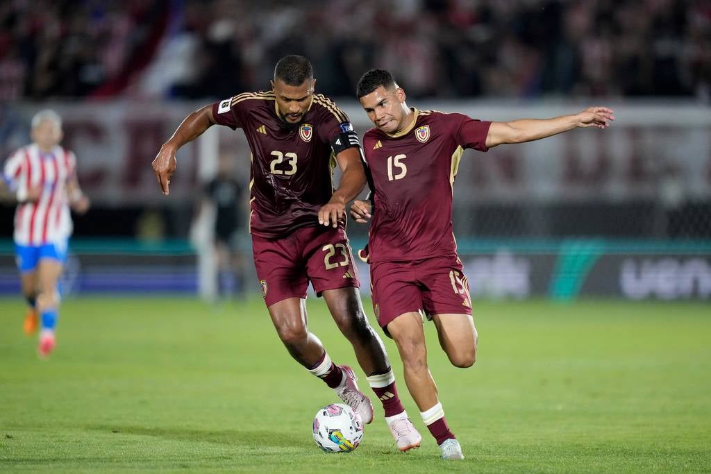 Salomón Rondón con Venezuela