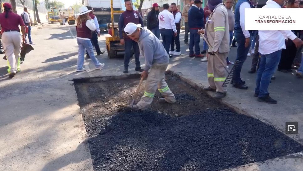 Los trabajos de restauración ya comenzaron hoy en diferentes colonias.