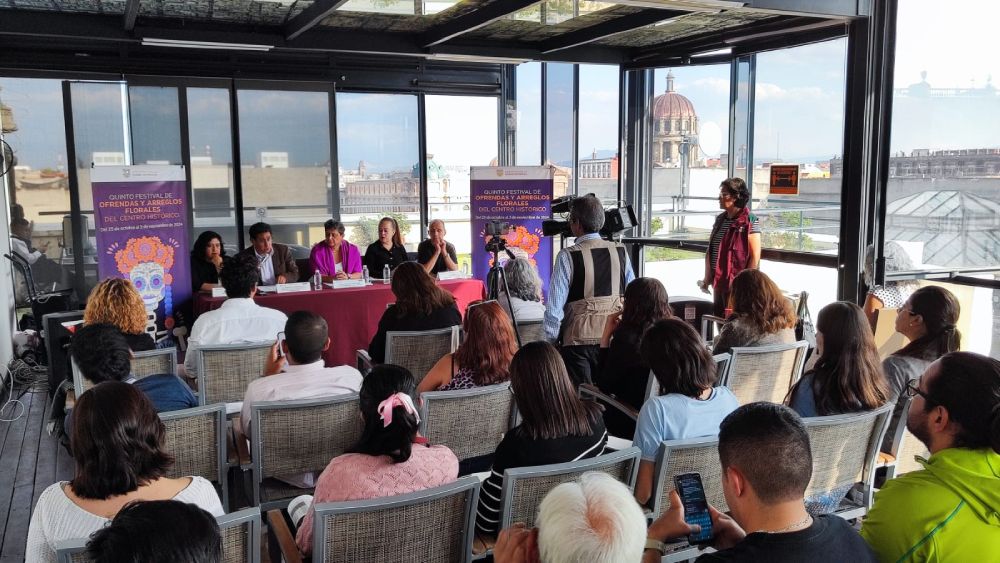 La presentación del evento estuvo a cargo de la Autoridad del Centro Histórico.