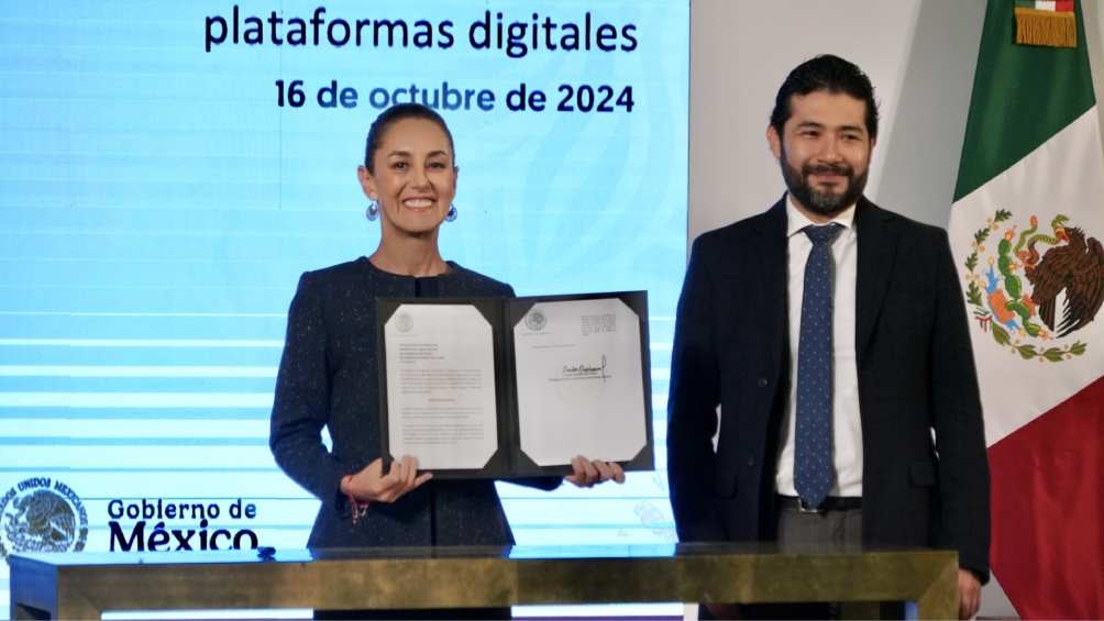 Marath Bolaños, Secretario de Trabajo y Previsión Social, dio más detalles en la conferencia de la Presidenta. 