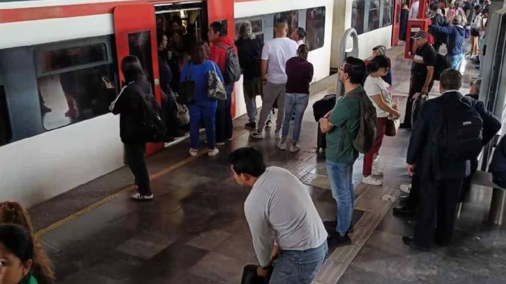 El Tren Suburbano, utilizado diariamente por más de 150,000 personas