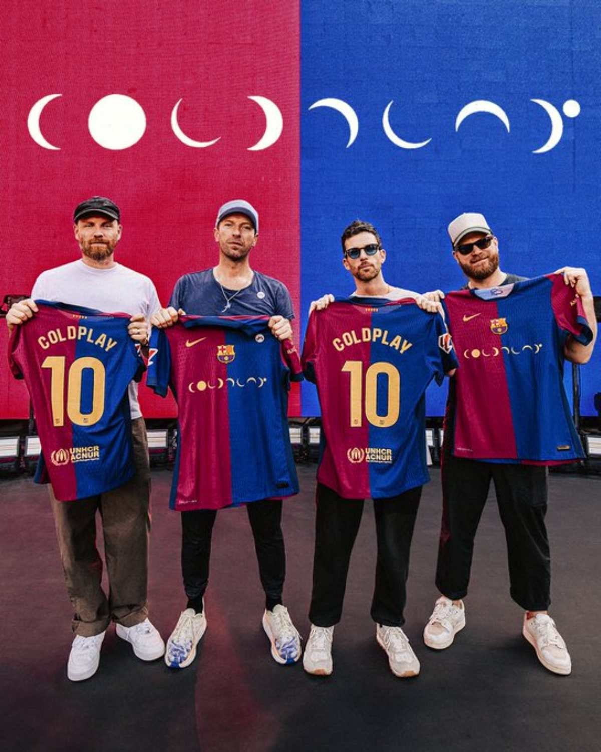 Barcelona utilizará el logo de Coldplay en su jersey para el Clásico 