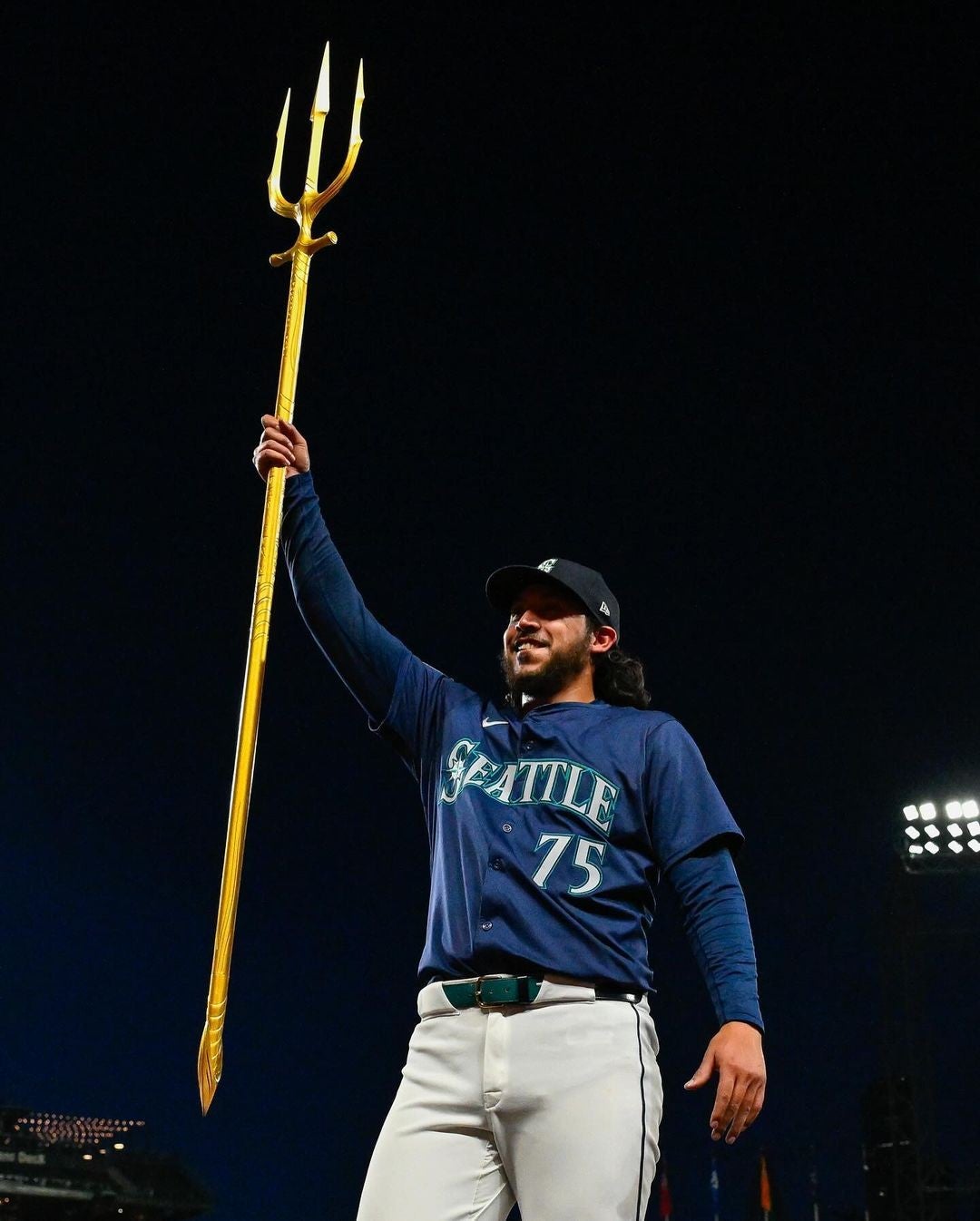 Andrés Muñoz con los Mariners