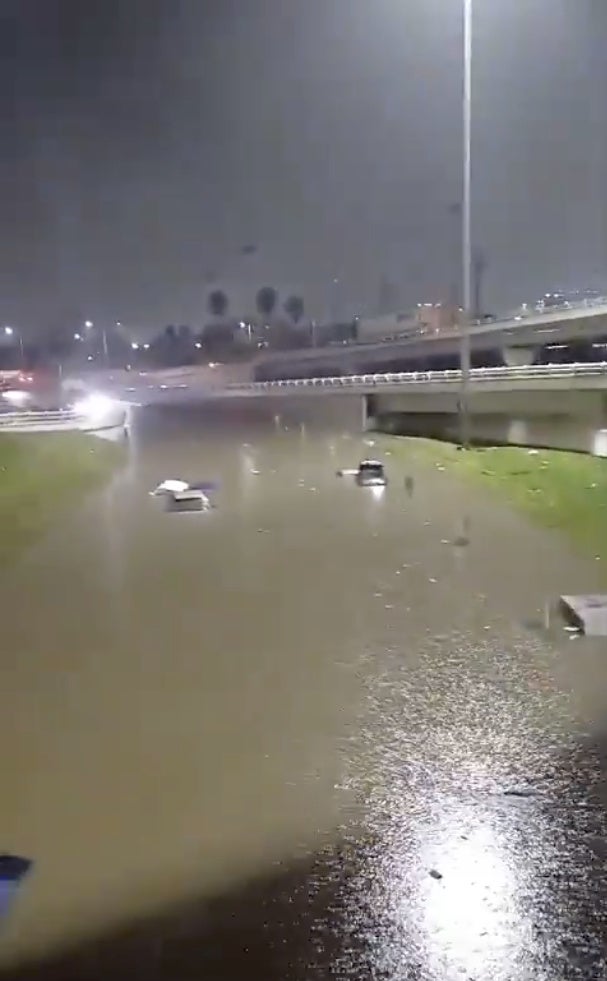 Estas fuertes lluvias no se registraban en muchos años.