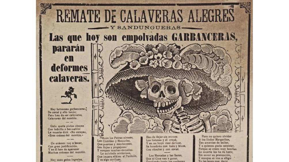 Las calaveritas literarias deben tener definida la estructura con ritma. 