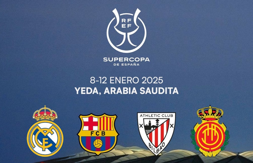 Equipos participantes de la Supercopa de España 2025