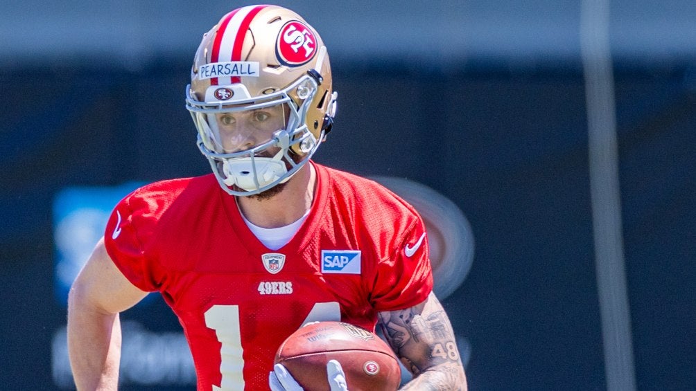 Pearsall, receptor novato de 49ers