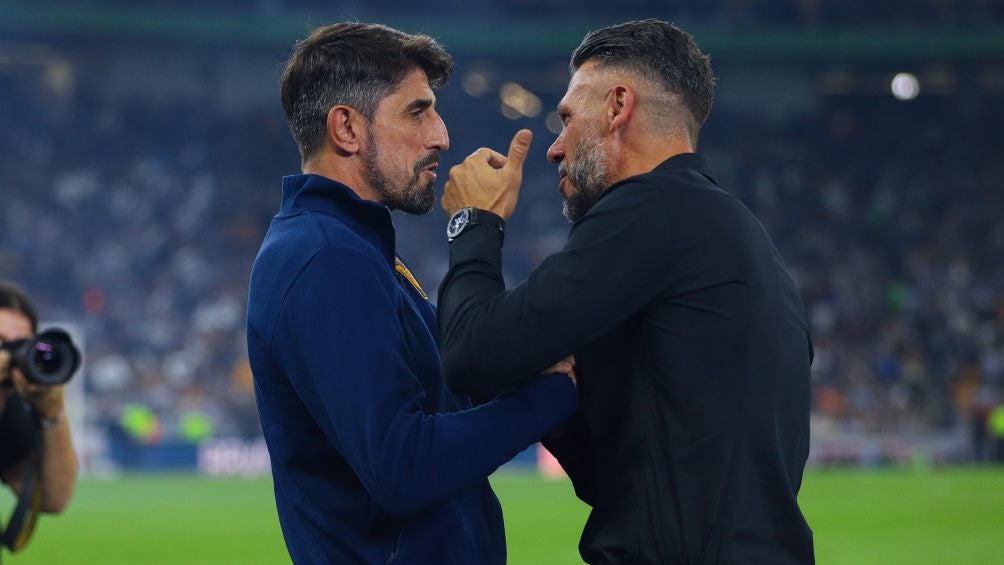 Paunovic y Demichelis en el Clásico Regio