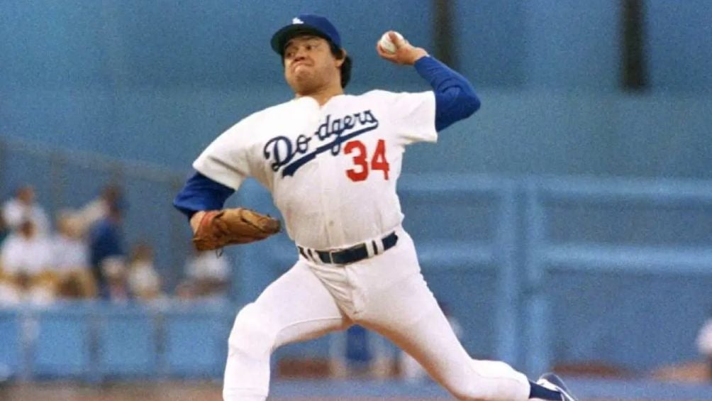 Fernando Valenzuela con los Dodgers