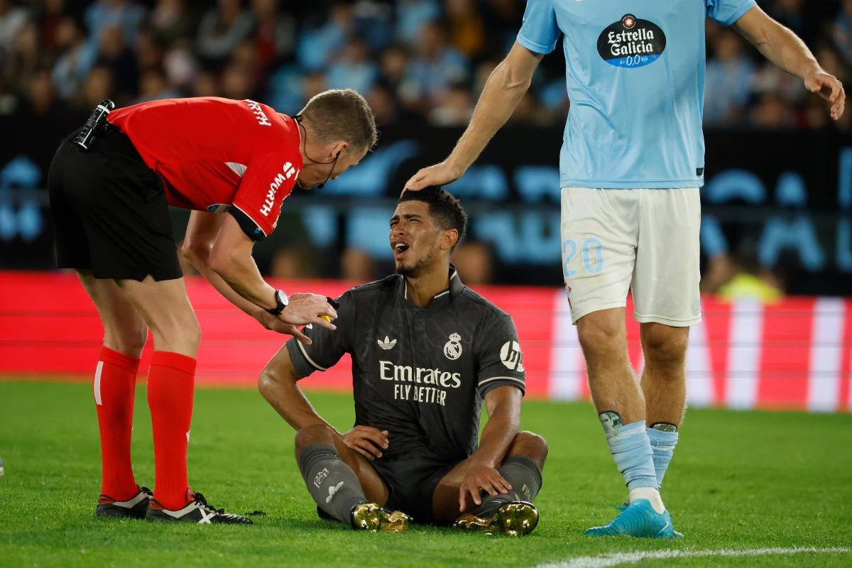 Jude en partido de Liga 