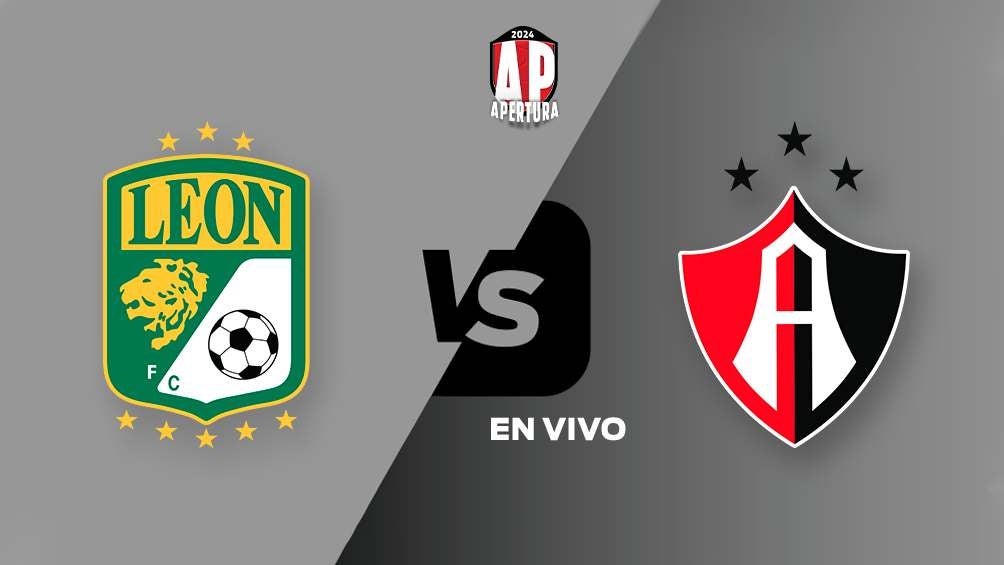 León vs Atlas EN VIVO Liga MX Apertura 2024 Jornada 13