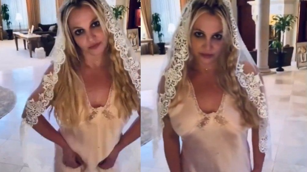 Britney Spears se casó en una ceremonia poco peculiar