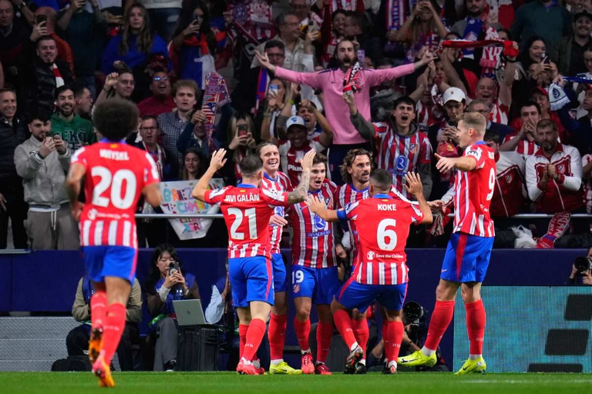 Atlético se había adelantado en el marcador 