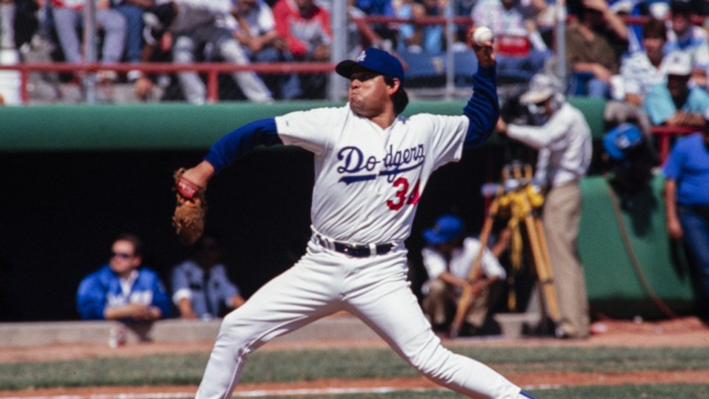 Valenzuela con Dodgers