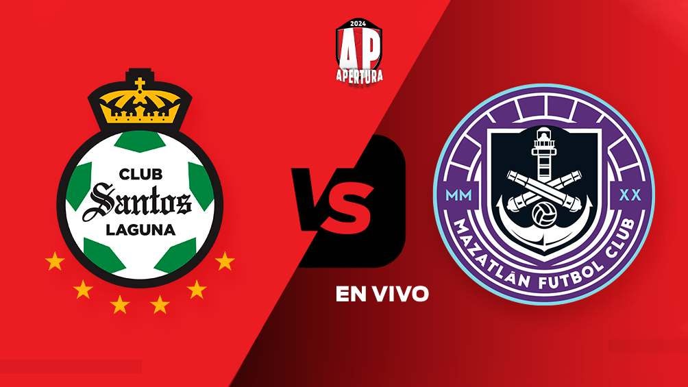 Santos vs Mazatlán EN VIVO Liga MX Apertura 2024 Jornada 14 