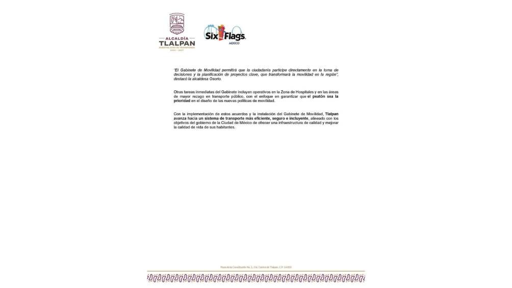 Señalaron 5 puntos se liberará un carril adicional en la carretera con reubicación de barreras y macetones. 