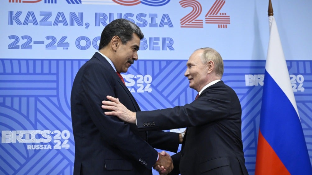 Vladimir Putin y Nicolas Maduro 