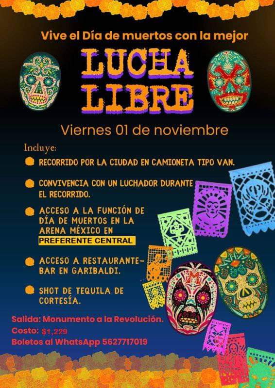 Lucha Libre en la CDMX