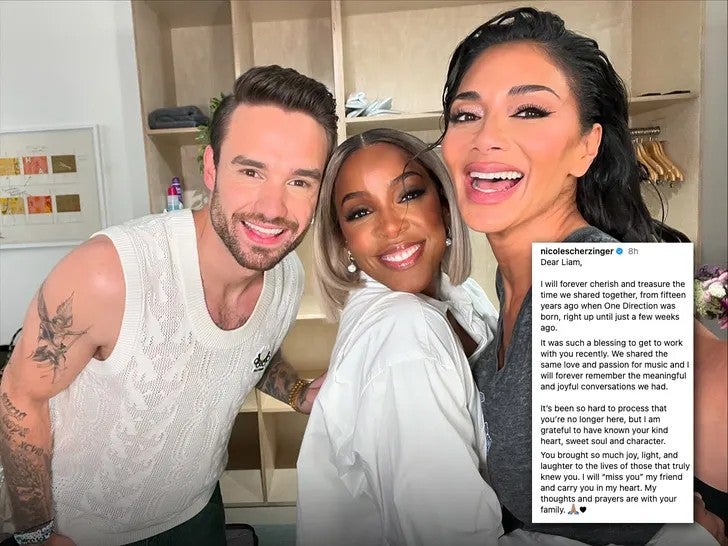 Palabras de la cantante Nicole para Liam Payne, compañero de trabajo