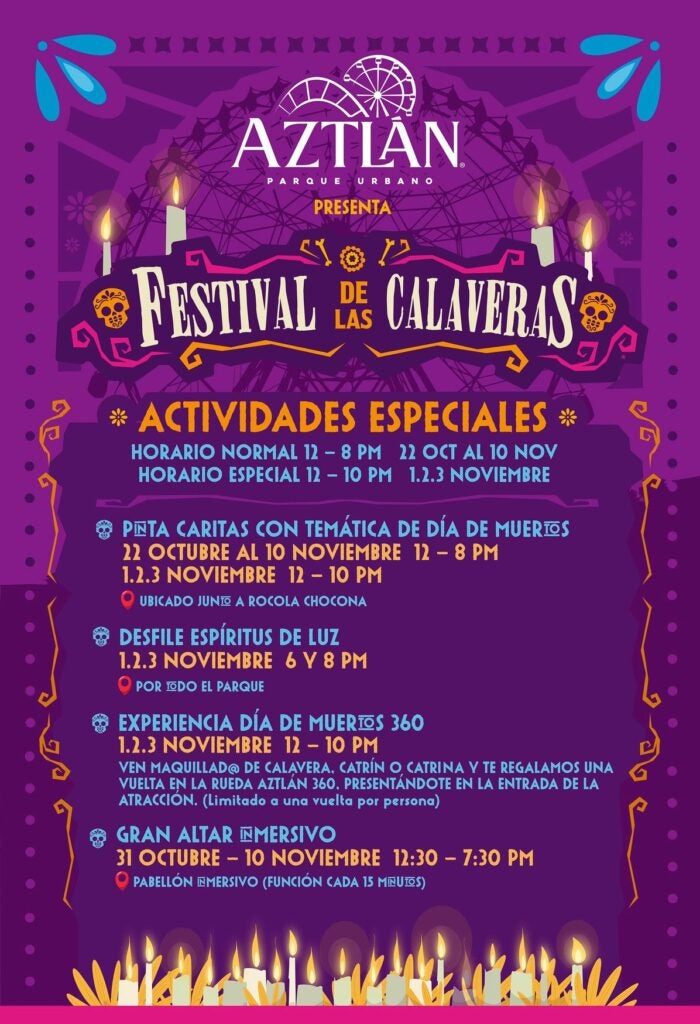 Actividades en el Parque Aztlan