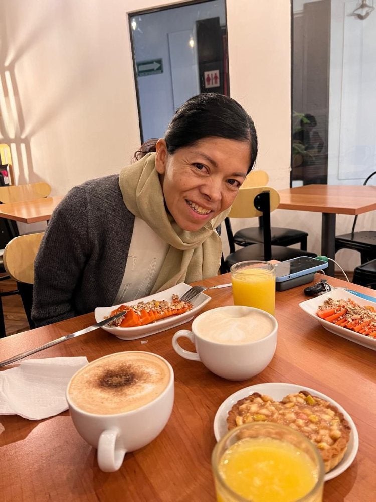 Martha Adriana González Rodríguez desapareció mientras estaba desayunando.