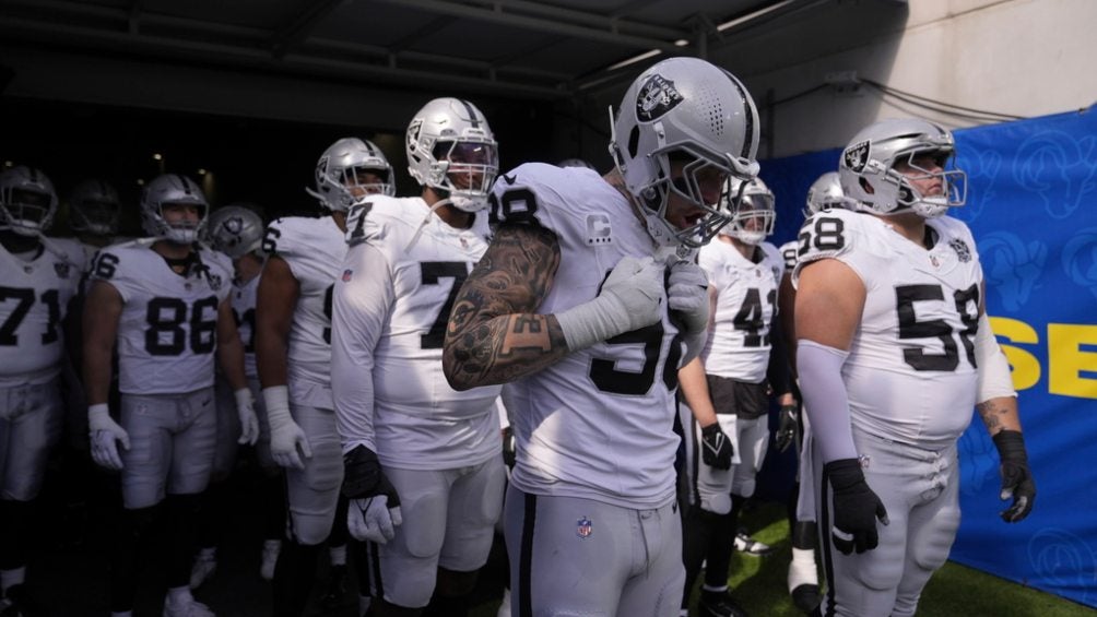 Raiders solo ha ganado dos juegos en la temporada