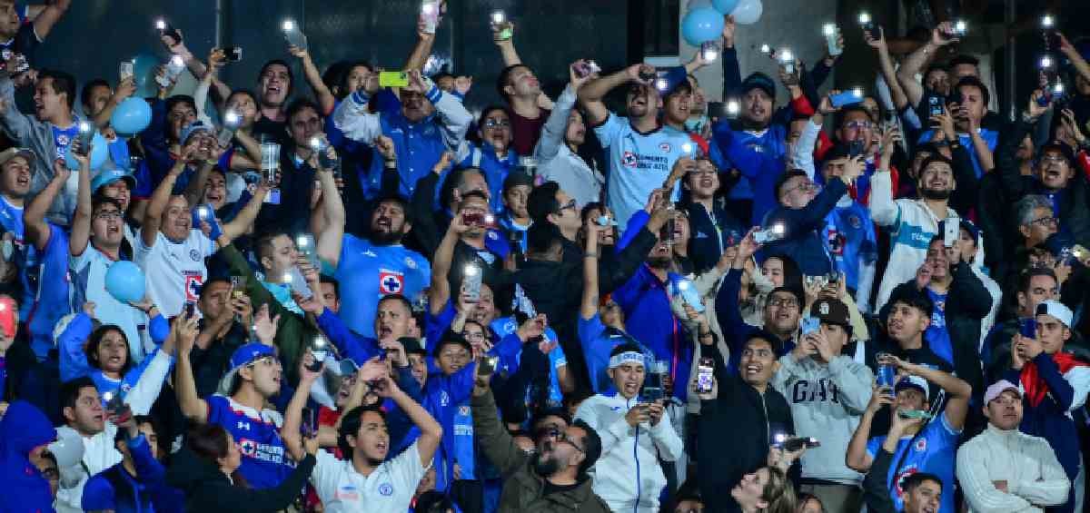 Afición de Cruz Azul