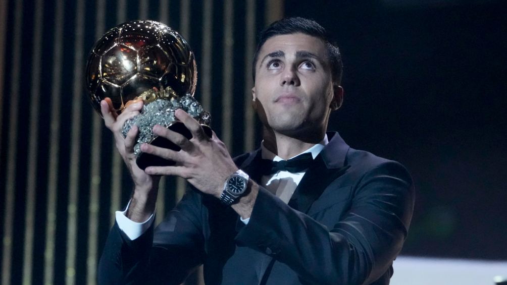 Rodri, ganador del Balón de Oro 2024